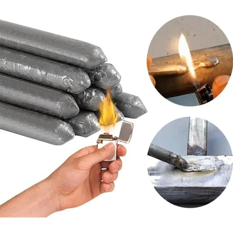 Low-Temperature, Easily Fusible Aluminum Welding Rods, Suitable for Water Tanks and Pipes